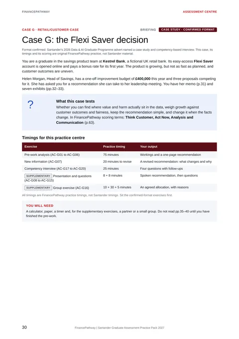 Case G briefing: the Flexi Saver decision